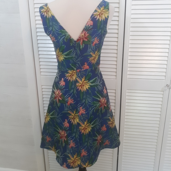 CeCe embroidery fit n flare dress sz 0 *V - Picture 6 of 6